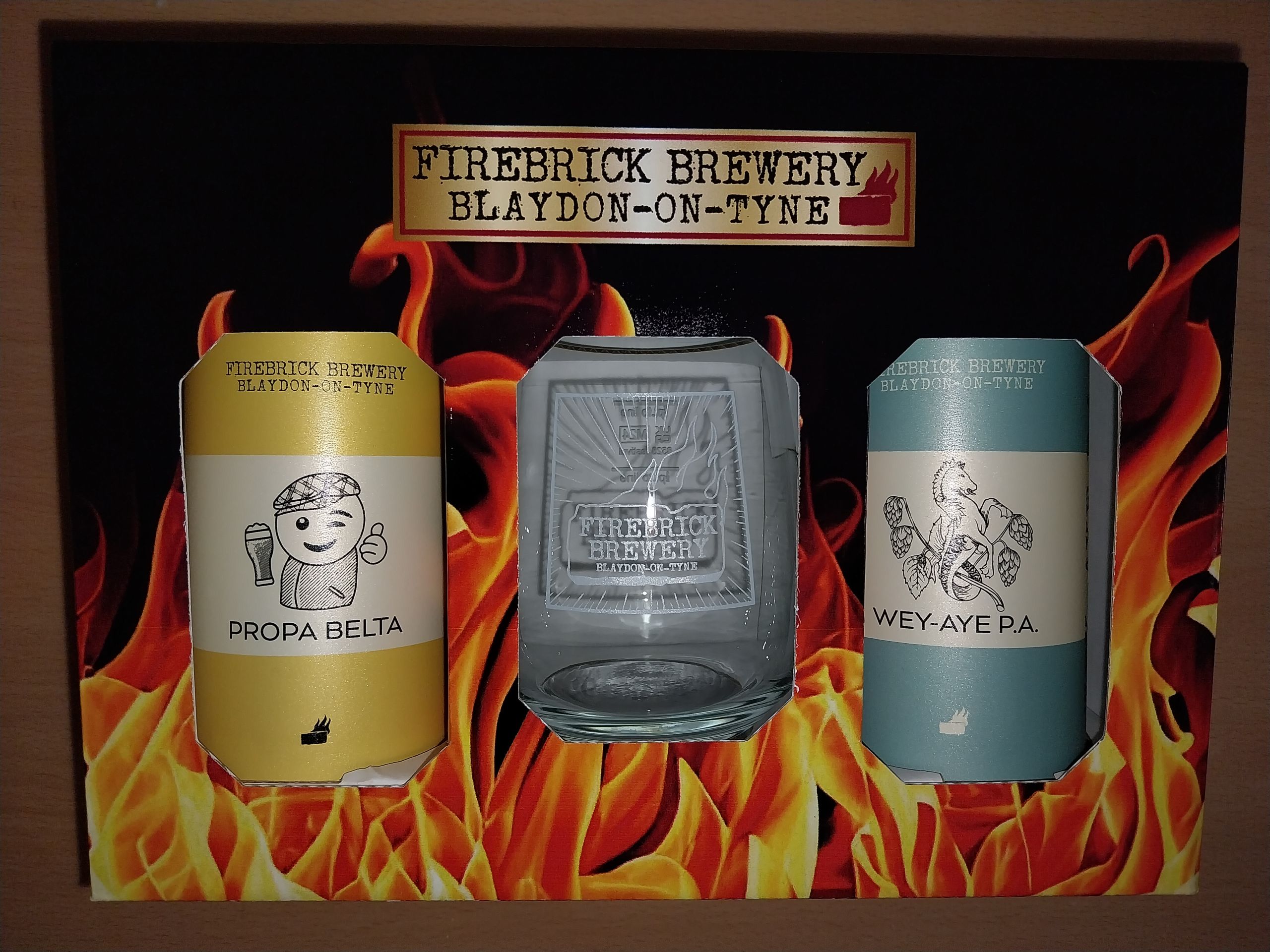 Gift Box - Two cans plus one glass - Pick and Mix - 2 x 440ml cans - Image 2