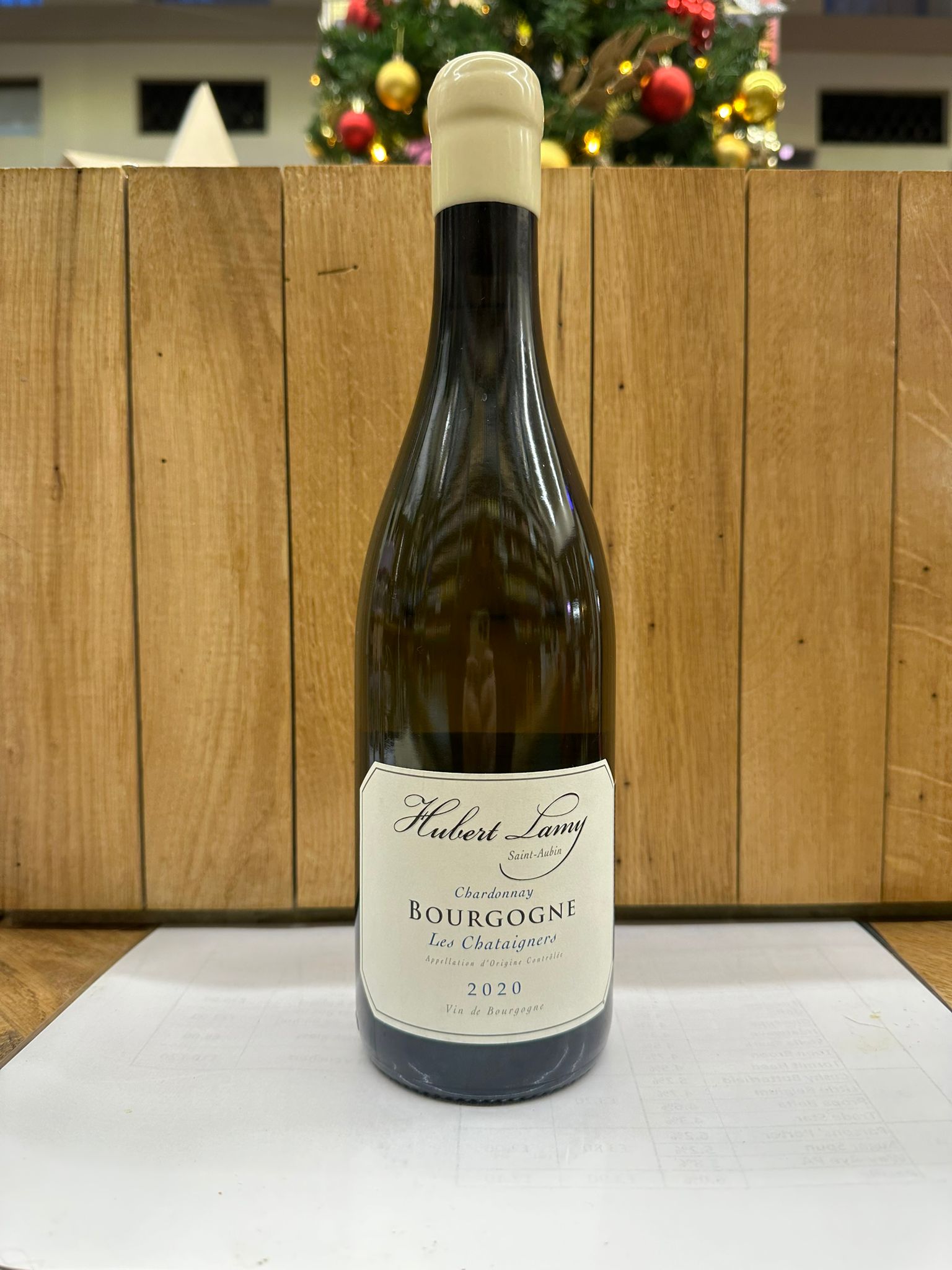 Bourgogne Chardonnay ‘Les Chataigniers’, Domaine Hubert Lamy (St Aubin)